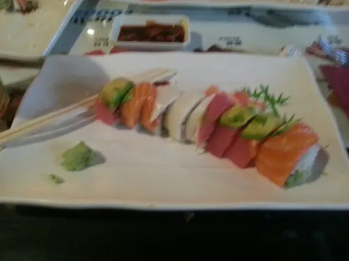 Rainbow Roll at Sushi House in Bentonville