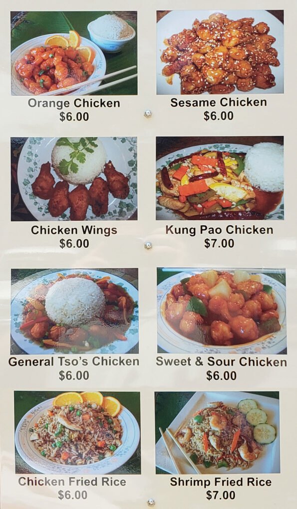 Kung Fu Egg Roll Siloam Springs Menu 1