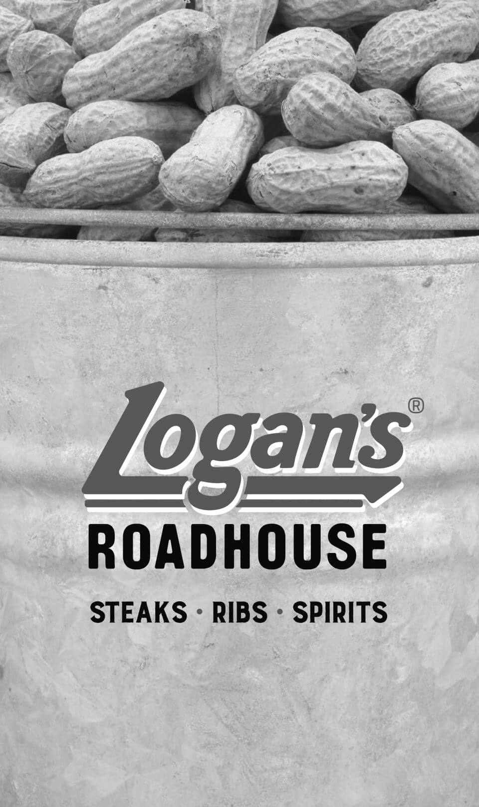 Logan's Roadhouse Rogers Menu Page 1