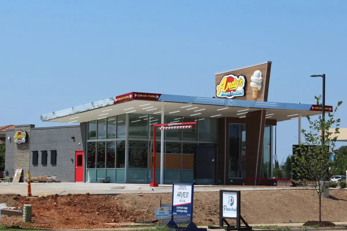 Andy's Frozen Custard on J.B. Hunt Dr in Rogers