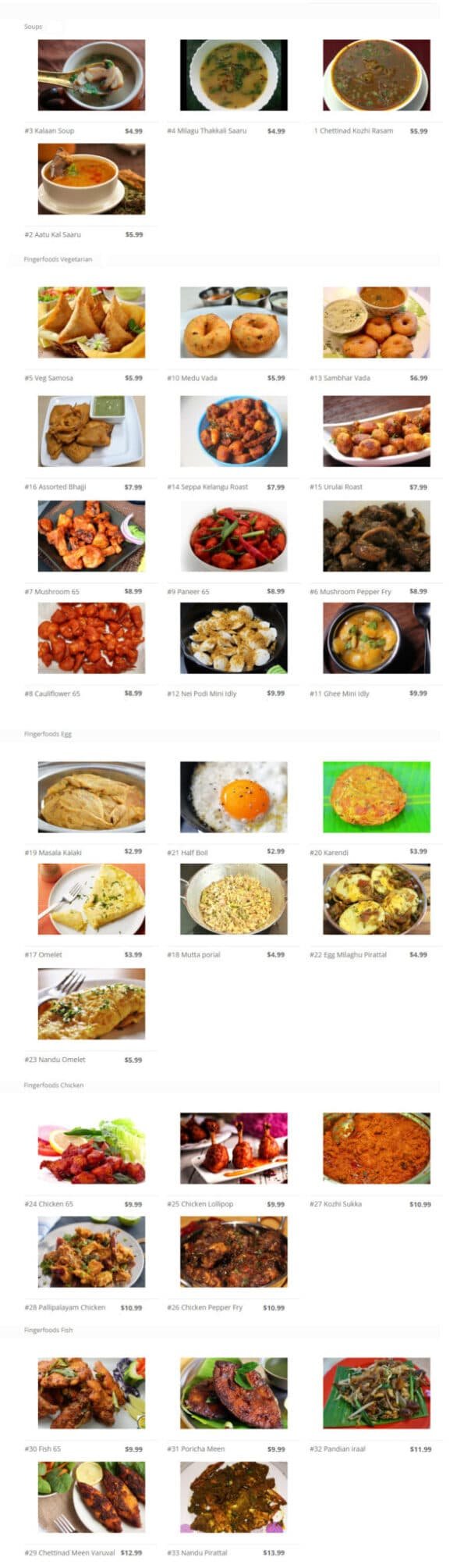 Pandiyas Menu Bentonville 3