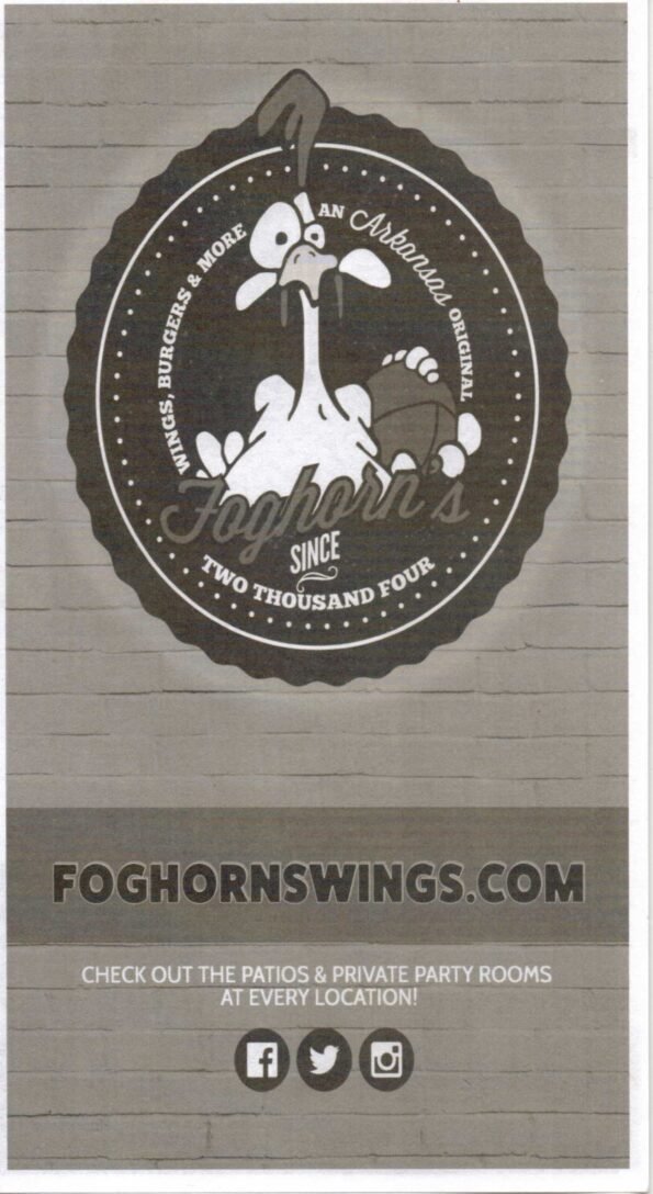 Foghorn's Menu