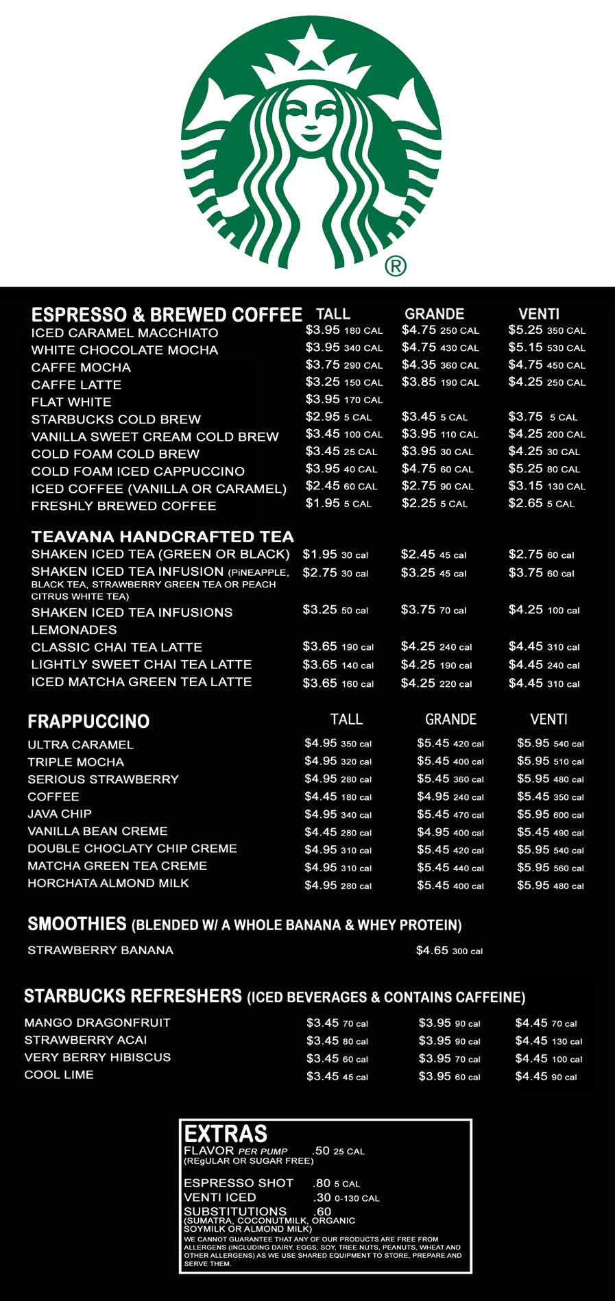 Starbucks Menu With Prices 2024 India Shea Josefa