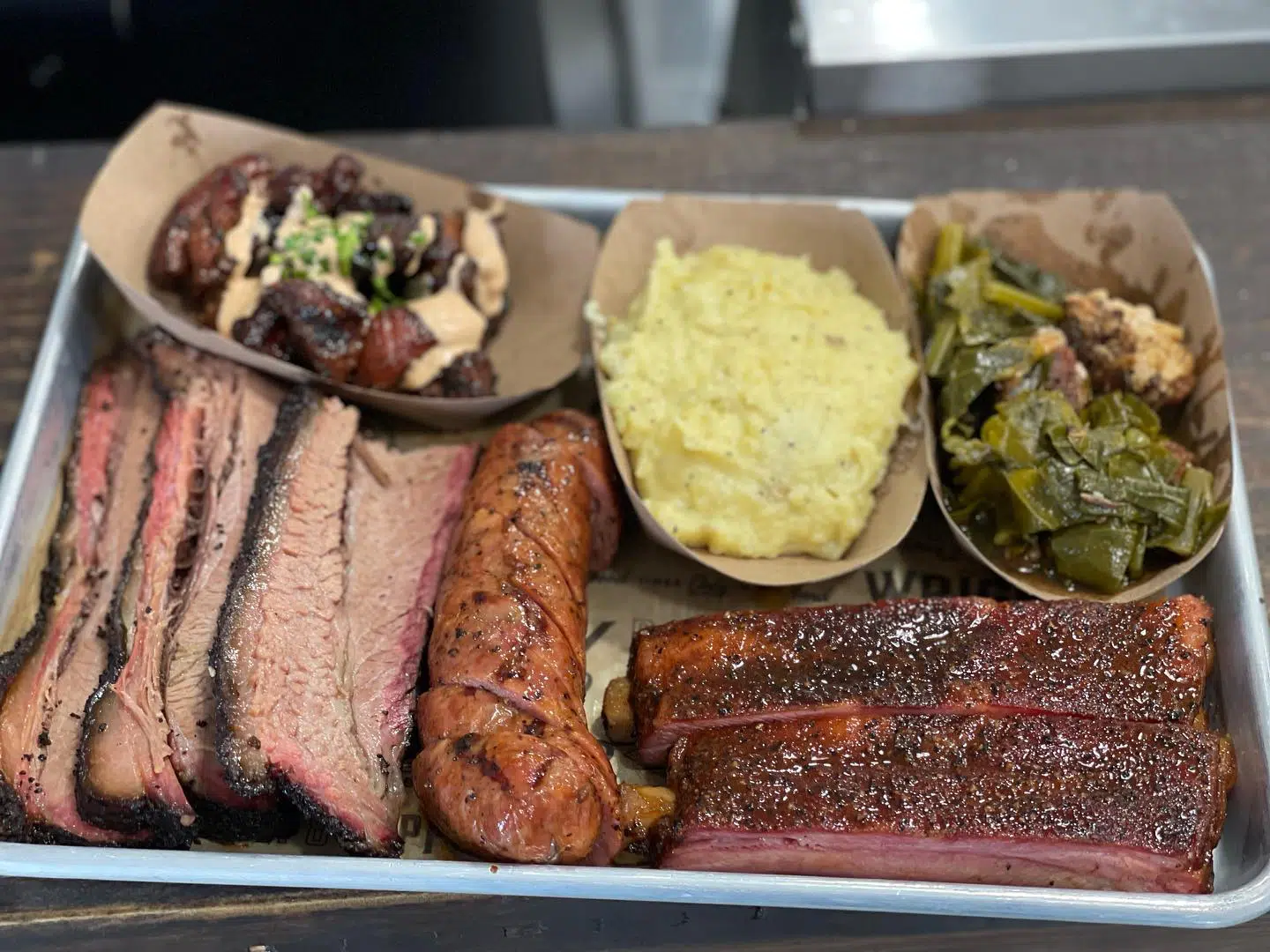 Wright's Barbecue Food