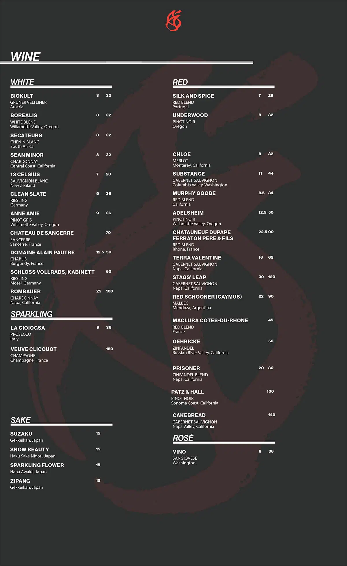 Modoko Asian Kitchen Menu