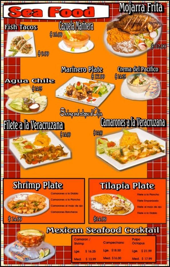 El Cunado Mexican Cuisine Menu Rogers Location