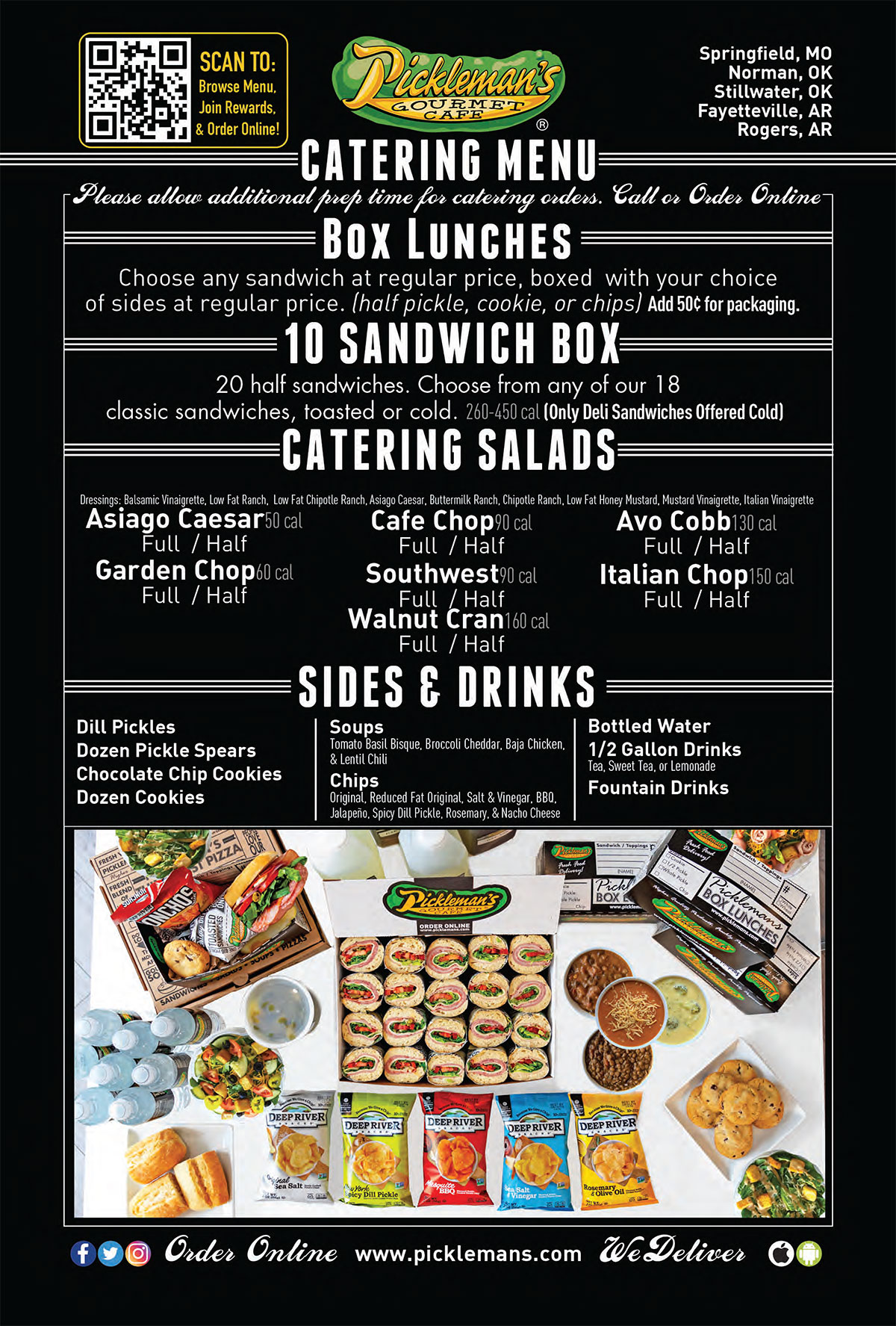 Pickleman s Gourmet Cafe Menu And Reviews NWA Food