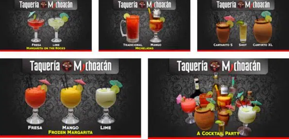 Taqueria Michoacan - 8th St Location Menu 3