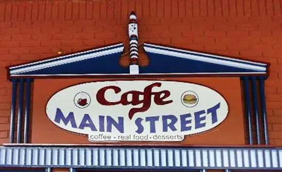 Main Street Cafe Eureka Springs Logo