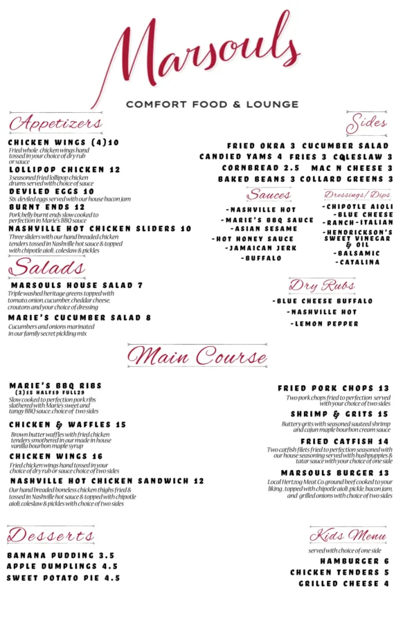 Marsouls Menu 01