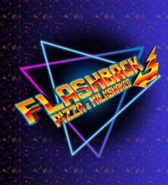 Flashback Pizza and Milkshakes Rogers Logo