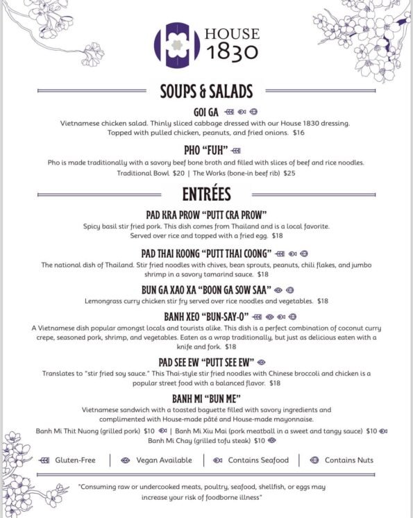 House 1830 Downtown Rogers Menu 04