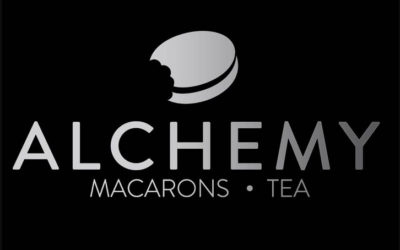 Alchemy Macarons logo — macarons and tea in Rogers, AR