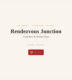 Rendezvous Junction Brewing Co. in Rogers, Arkansas